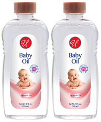 Regular Use Baby Oil, 10 oz. (Pack of 2)
