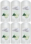 Soft Whisper by PowerStick Cucumber Green Tea Anti-Perspirant Deodorant, 2 oz. (Pack of 6)