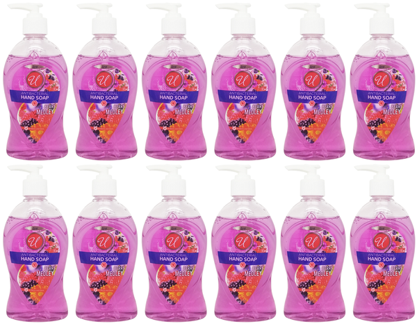 Universal Antibacterial Berry Medley Hand Soap, 13.5 oz (Pack of 12)