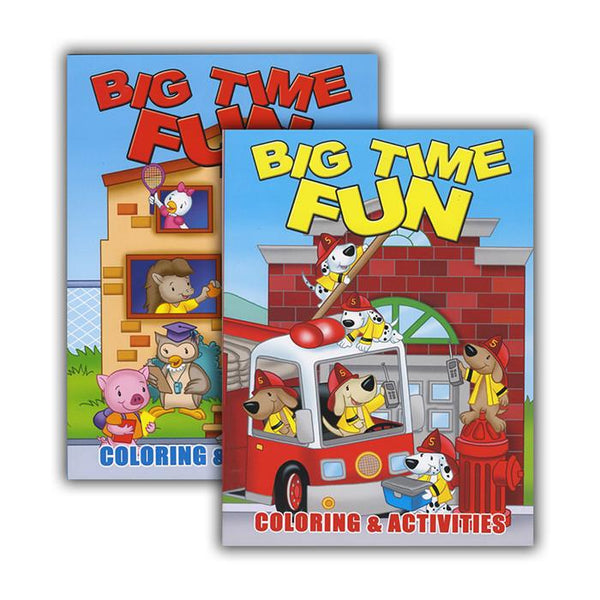 Big Time Fun Coloring & Activity Book, 1-ct