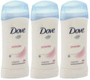 Dove Powder Invisible Solid Anti-Perspirant Deodorant, 2.6 oz. (Pack of 3)