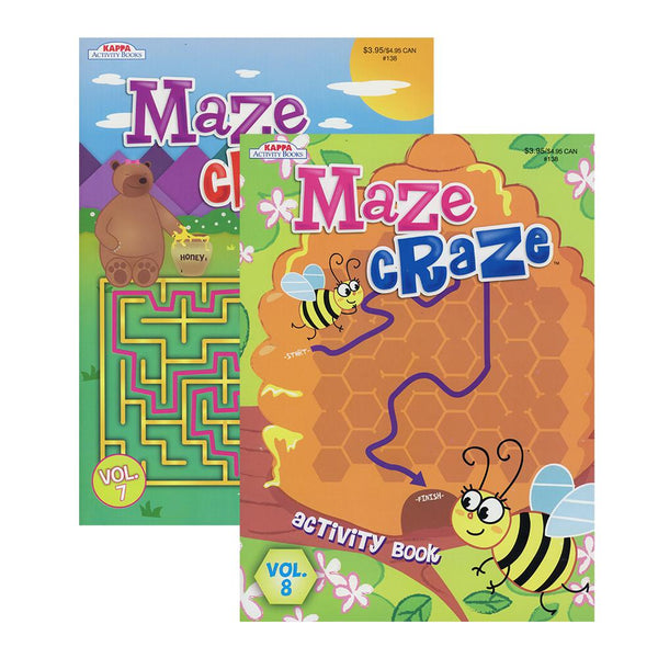 Maze Craze Activity Book, 1-ct