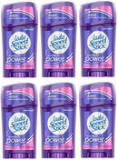 Lady Speed Stick Powder Fresh Invisible Dry Power Deodorant, 1.4 oz (Pack of 6)