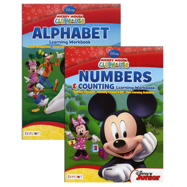 Disney Mickey Mouse Clubhouse Assorted Learning Workbook, 1-ct