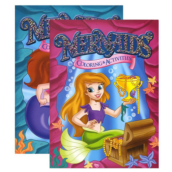 Mermaids Coloring & Activities Book , 1-ct