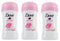 Dove Soft Feel Warm Powder Scent Anti-Perspirant Deodorant, 40 ml (Pack of 3)