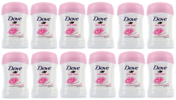 Dove Soft Feel Warm Powder Scent Anti-Perspirant Deodorant, 40 ml (Pack of 12)