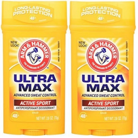 Arm & Hammer Ultra Max Fresh Antiperspirant Deodorant, 1 oz. (Pack of 2)