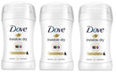 Dove Invisible Dry Anti-Perspirant Deodorant, 40 ml (Pack of 3)