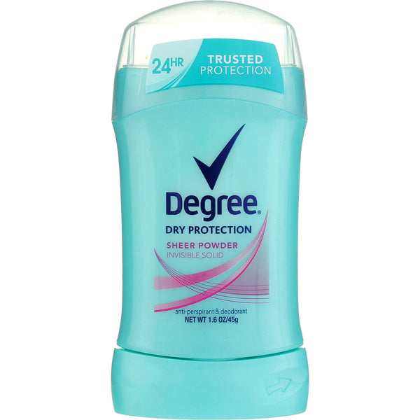 Degree Dry Protection Sheer Powder Invisible Solid Deodorant, 1.6 oz