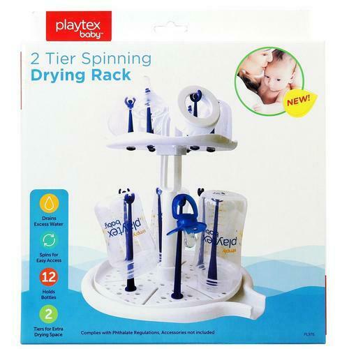 Playtex Baby 2 Tier Spinning Drying Rack