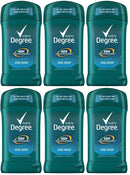 Degree for Men Cool Rush 48 Hour Antiperspirant Deodorant, 1.7 oz. (Pack of 6)