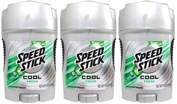 Speed Stick Cool Fresh Antiperspirant Deodorant, 1.8 oz. (Pack of 3)