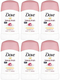 Dove Beauty Finish with Light Reflecting Minerals Deodorant, 40 ml (Pack of 6)