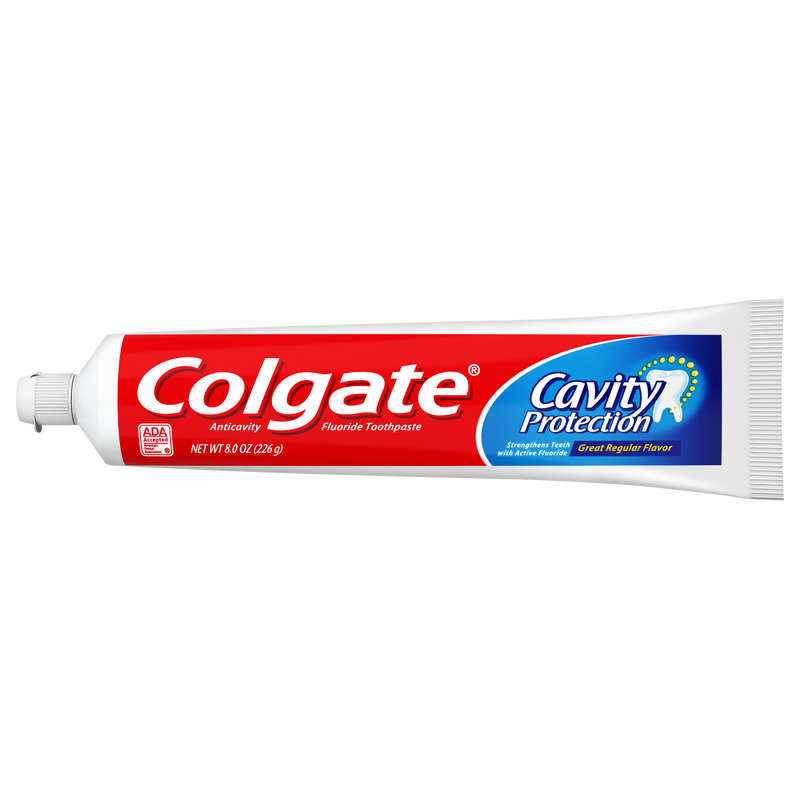 Colgate Cavity Protection Regular Flavor Toothpaste, 8.0oz (226g)