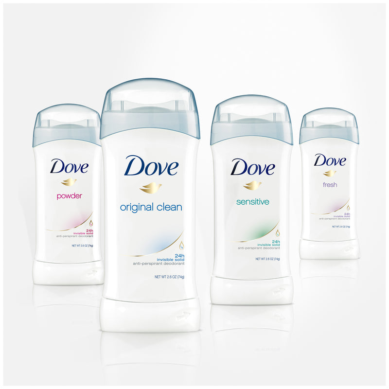 Dove Powder Invisible Solid Anti-Perspirant Deodorant, 1.6 oz.