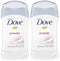 Dove Powder Invisible Solid Anti-Perspirant Deodorant, 1.6 oz. (Pack of 2)