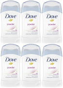 Dove Powder Invisible Solid Anti-Perspirant Deodorant, 1.6 oz. (Pack of 6)
