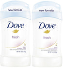 Dove Fresh Invisible Solid Anti-Perspirant Deodorant, 1.6 oz. (Pack of 2)