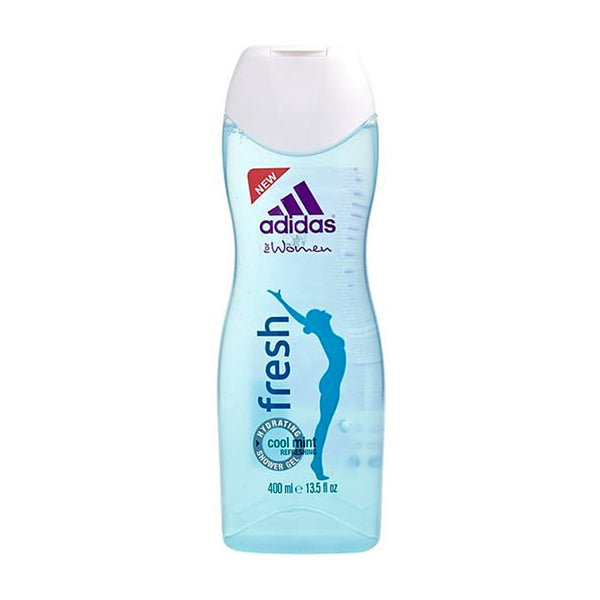 Adidas for Women Fresh Cool Mint Refreshing Shower Gel, 13.5oz