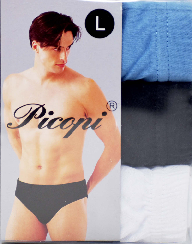 Picopi Clear Assorted Briefs, Pack of 3