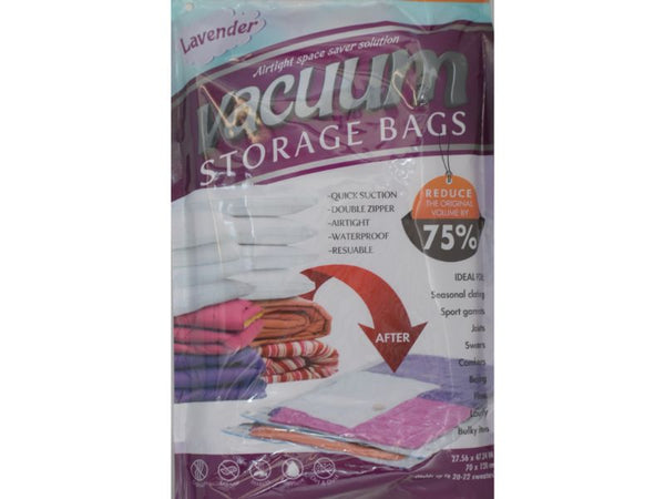 Vacuum Storage Bags Lavender 60x80cm, 1-ct