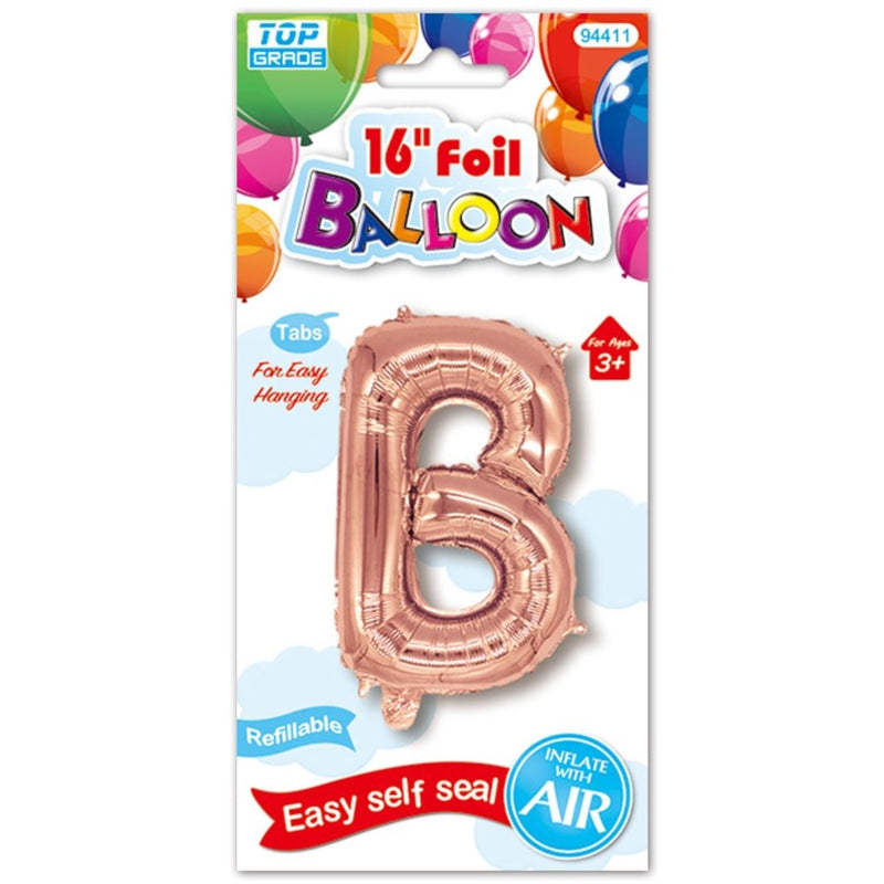 16" Foil Balloon Letter "B", 1-ct.
