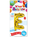 16" Foil Balloon Letter "E", 1-ct.