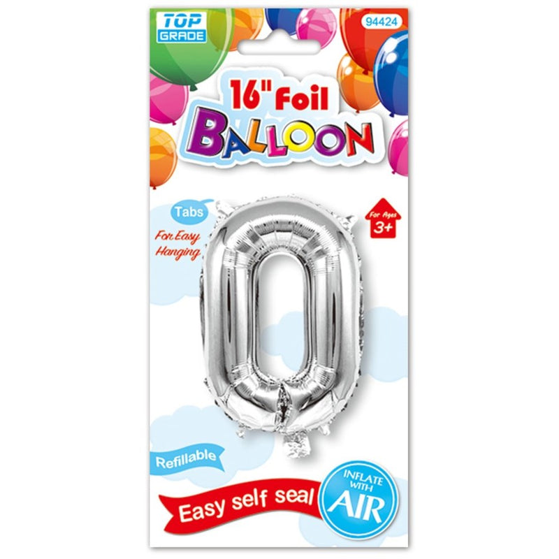 16" Foil Balloon Letter "O", 1-ct.