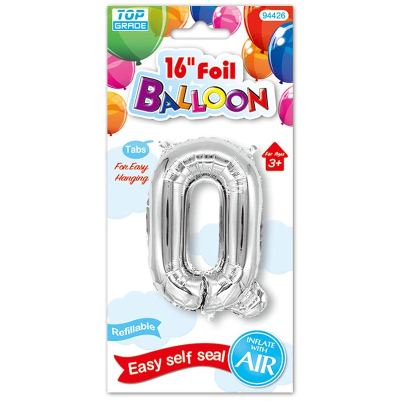 16" Foil Balloon Letter "Q", 1-ct.