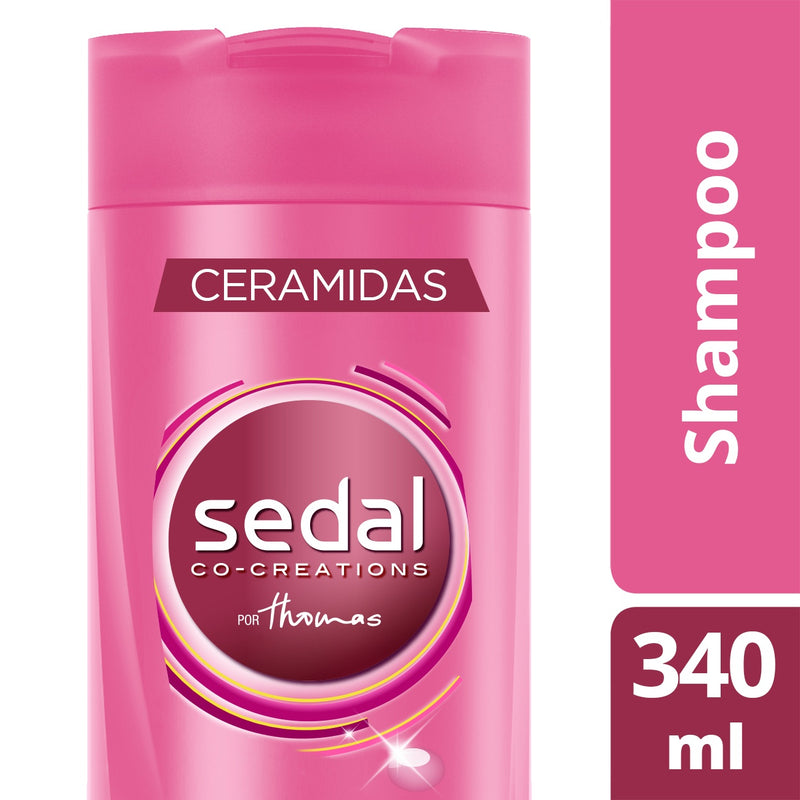 Sedal Co-Creations por Thomas Ceramidas Shampoo, 340 ml