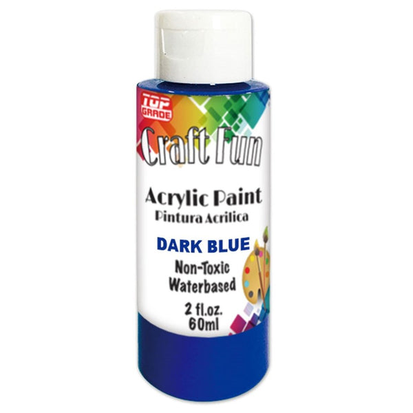2oz Acrylic Paint Dark Blue, 1-ct.