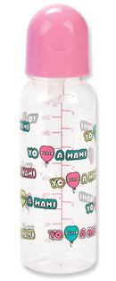Baby King 9 oz. Spanish Mami Printed Nurser Baby Bottle