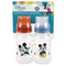 Disney Mickey Mouse 11 oz. Wide Neck Baby Bottles (2 Pack)