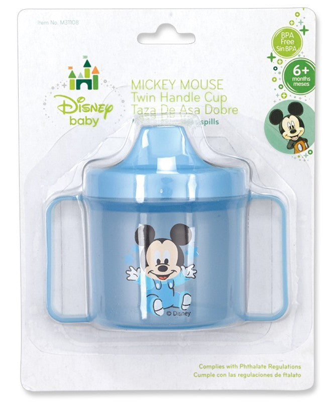 Disney Mickey / Minnie Mouse Twin Handle Cup Bottle