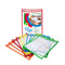 Reusable Dry Erase Pockets Assorted, 10-ct