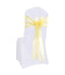 Organza Chair Sashes Yellow 7"x 8.5ft, 1-ct.