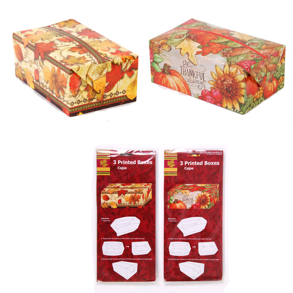 3PK Thanksgiving Take Home Boxes (Pack of 2)