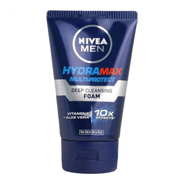 Nivea Men Hydramax Deep Cleansing Foam Vit E + Aloe, 100g