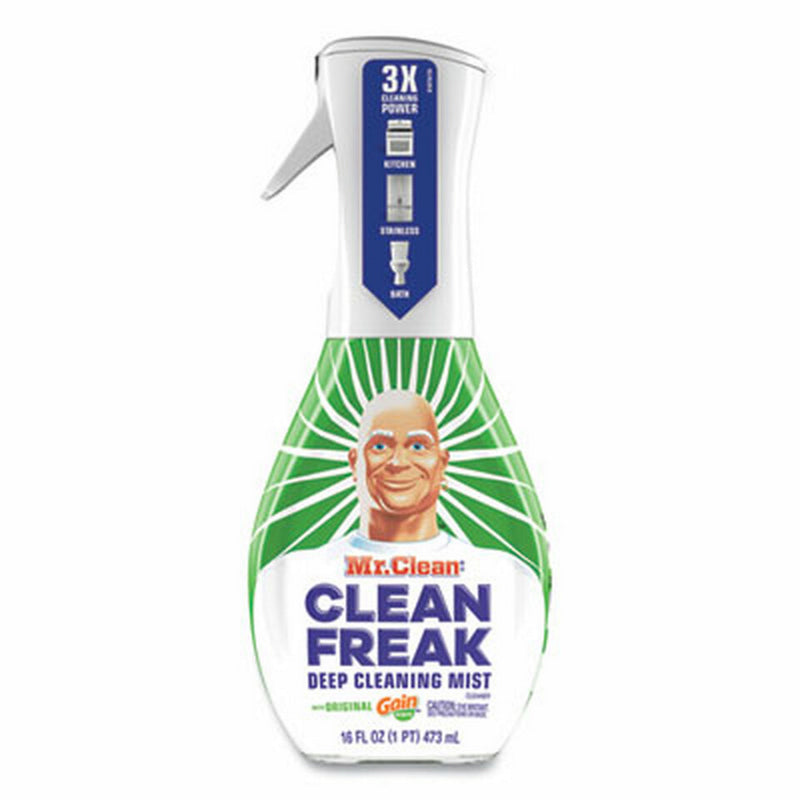 Mr. Clean Clean Freak Deep Cleaning Mist Spray, Original Gain, 16 oz