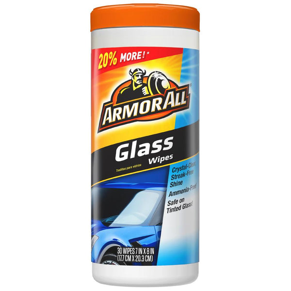 Armor All Glass Wipes, 25 Wipes