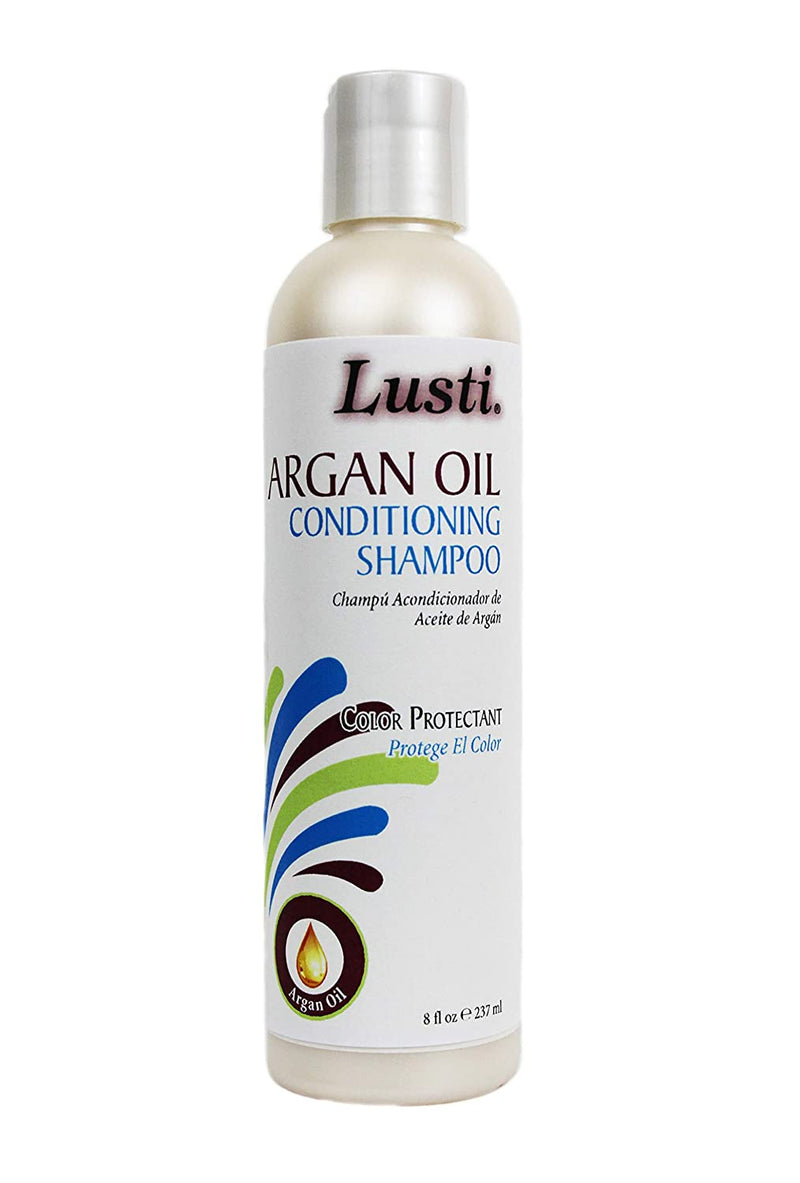 Lusti Naturals Argan Oil Conditioning Shampoo, 8 oz