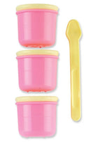 Baby King 3-pack Baby Storage Containers With Spoon