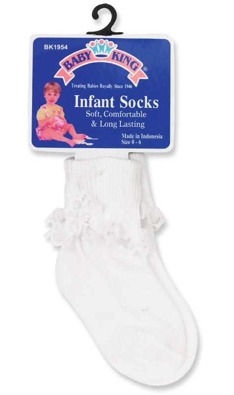 Baby King Baby Lace Nylon Socks