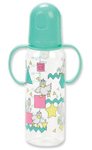 Baby King 9 Oz. Printed Handle Nurser Baby Bottle BPA Free