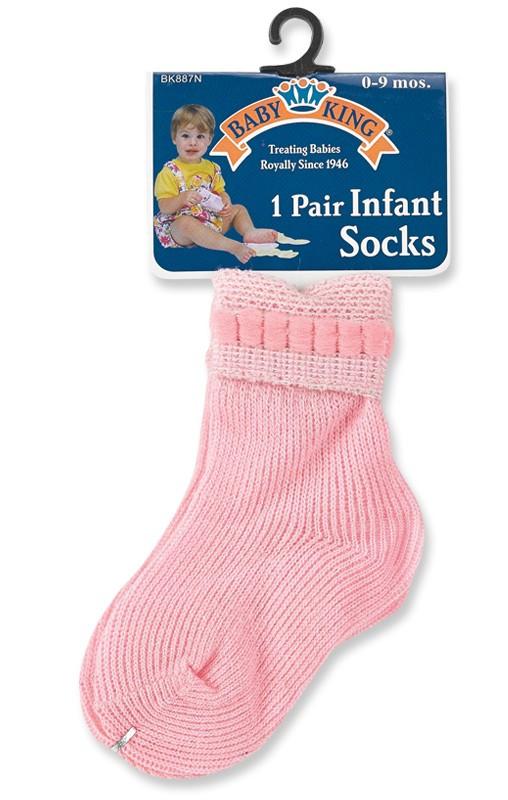 Baby King Baby Bootie Socks