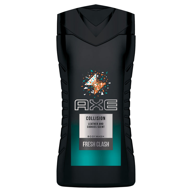 Axe Collision Leather and Cookies Scent Fresh Clash Body Wash, 250 ml