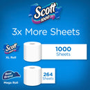 Scott 1000 Sheets Per Roll Toilet Paper, 36 Rolls