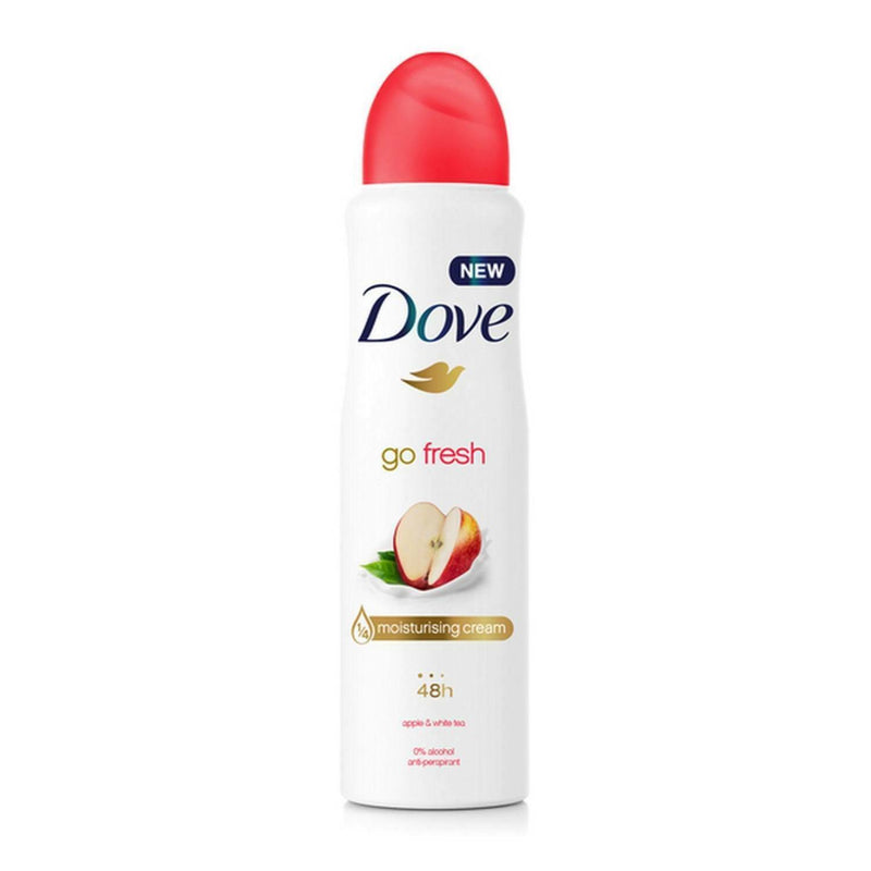 Dove Go Fresh Apple & White Tea Deodorant Body Spray, 150ml