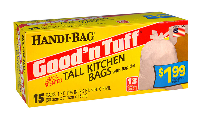 Handi Bag Good 'n Tuff 13 Gallon Tall Kitchen Bag